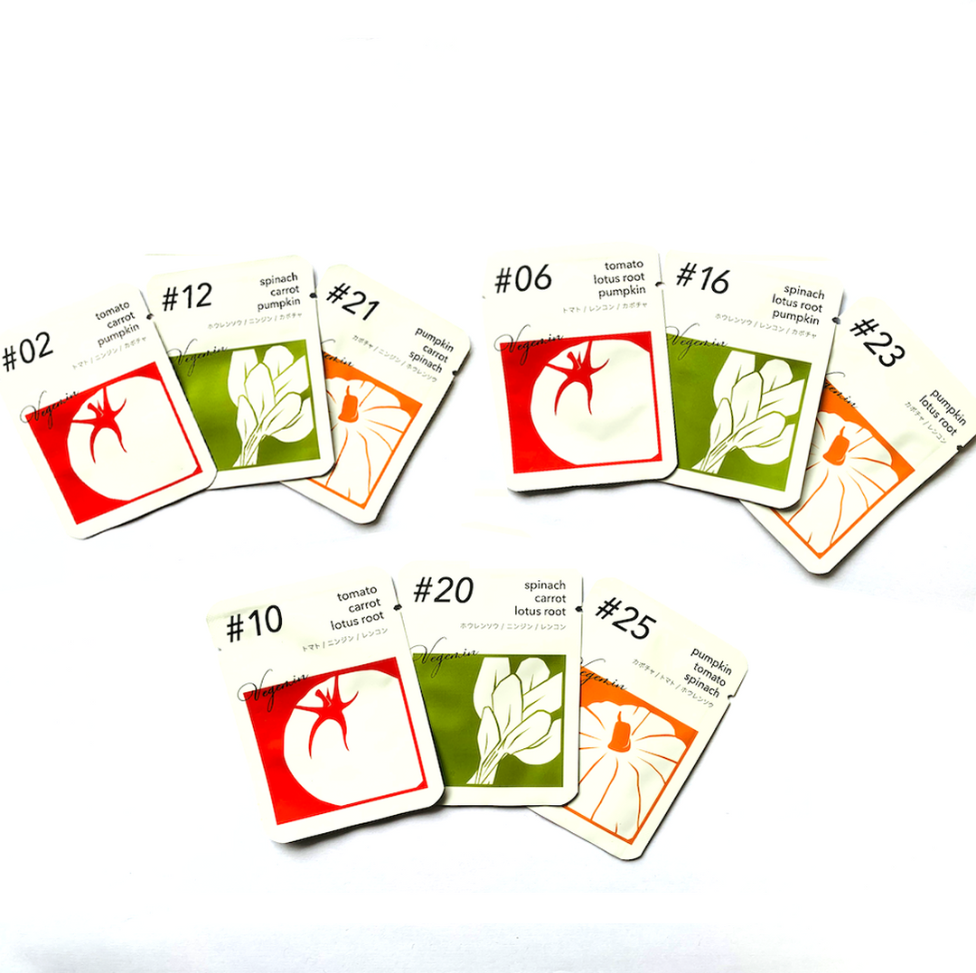 Trial vegetable powder set
